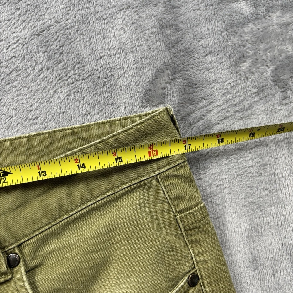 Stio Pants Mens 32x32 Green Rivet Canvas Pant Stretch Casual Outdoor Hiking - Picture 6 of 7